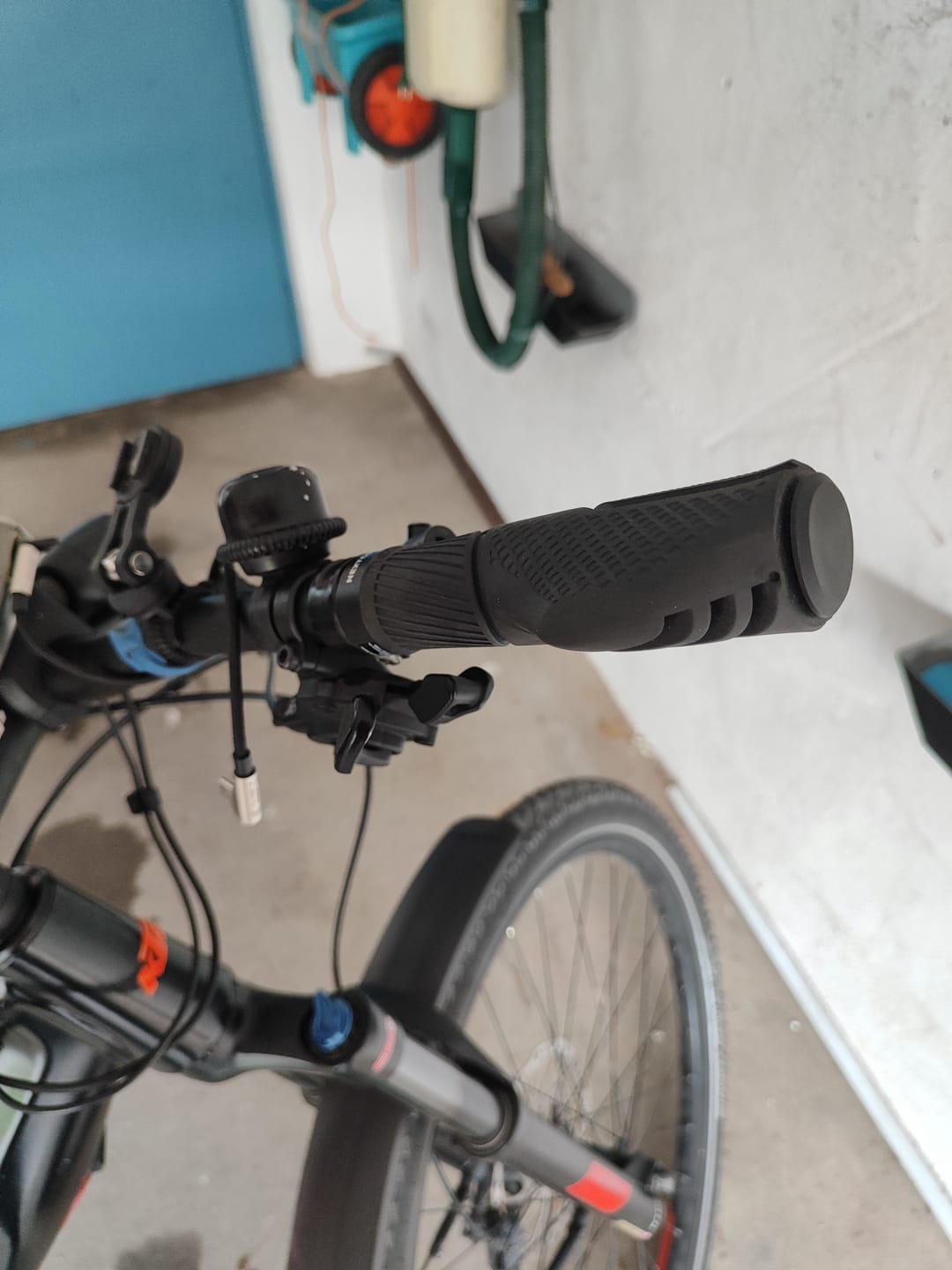 Customer photo review of Fahrradgriffe GripOne mit Comfort-Grip-Technologie