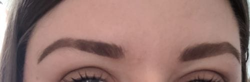 Customer photo review of Brow Stamp Kit