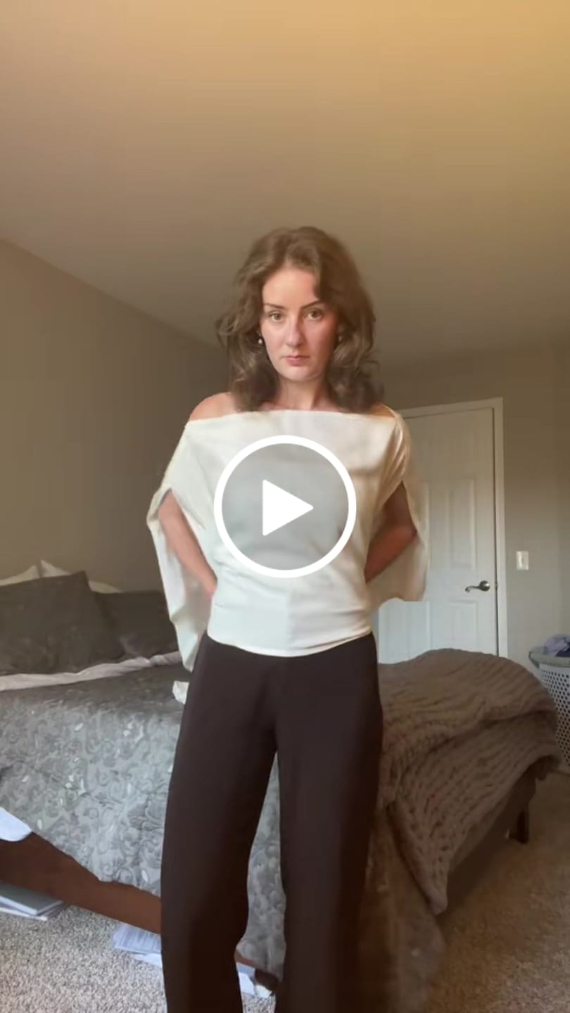 Customer video review of Cape Top - Linen