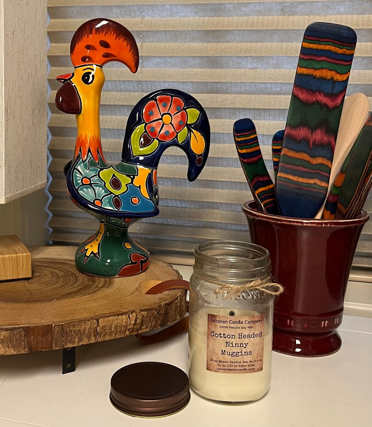 Customer photo review of Cotton Headed Ninny Muggins Candle