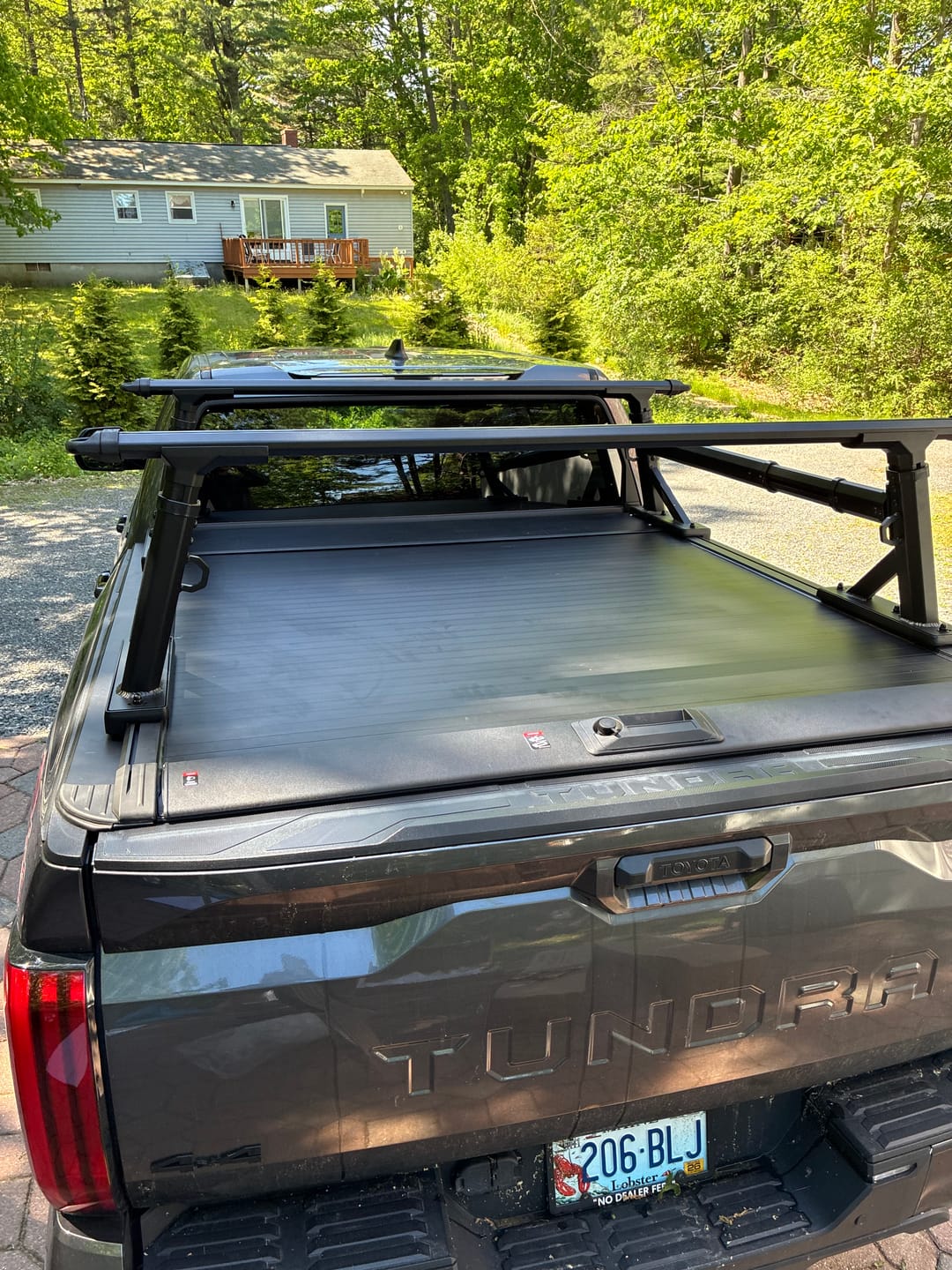 Customer photo review of OPENROAD Aluminum Retractable Tonneau Cover