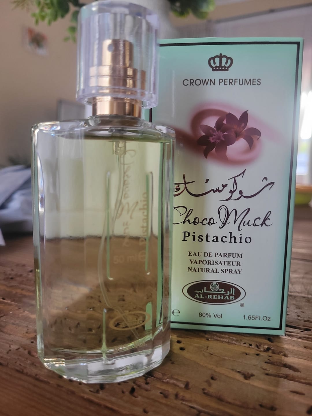 Customer photo review of CHOCO MUSK PISTACHIO AL REHAB 50ML