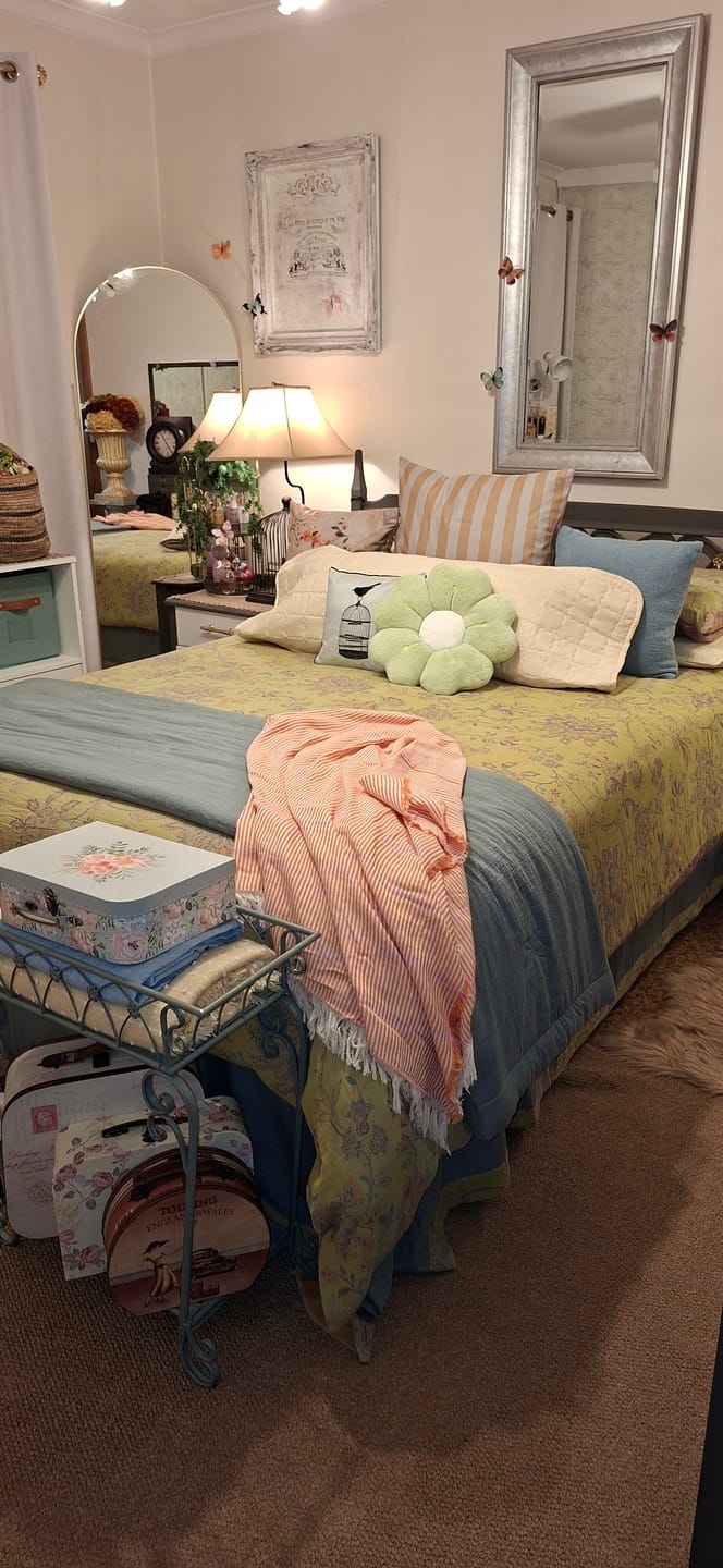 Customer photo review of Golden Time Muslin Bedding Set