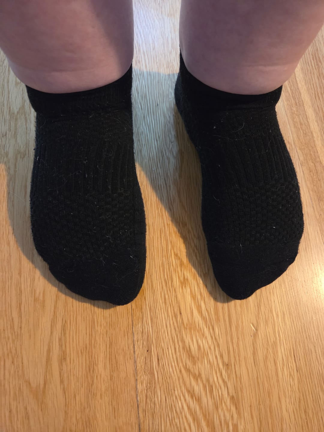 Customer photo review of Ankelstrumpor i bambu med mild kompression