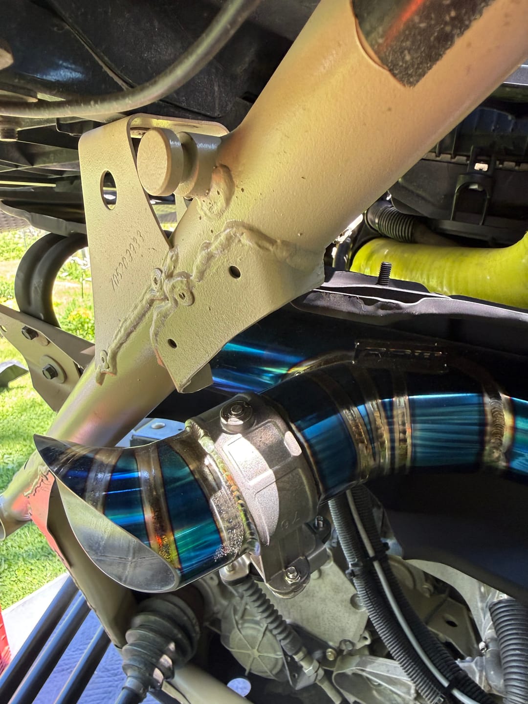 Customer photo review of RPM Can-Am X3 TITANIUM E-Valve 3" Electronic Dump Valve Exhaust / Mid pipe