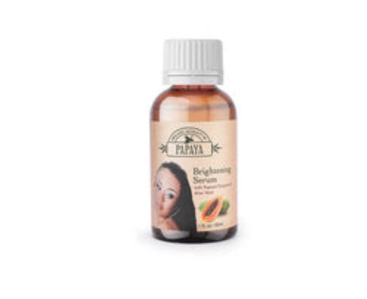 Customer photo review of Organic Extract of Papaya Brightening Serum - 30ml / 1 Fl Oz