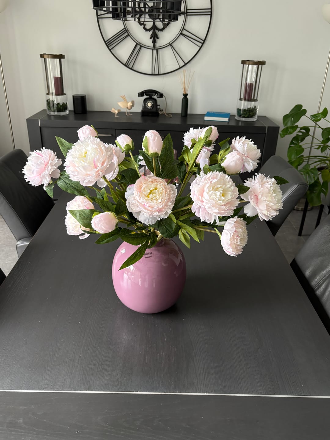 Customer photo review of Zijden Pioenrozen - Lichtroze