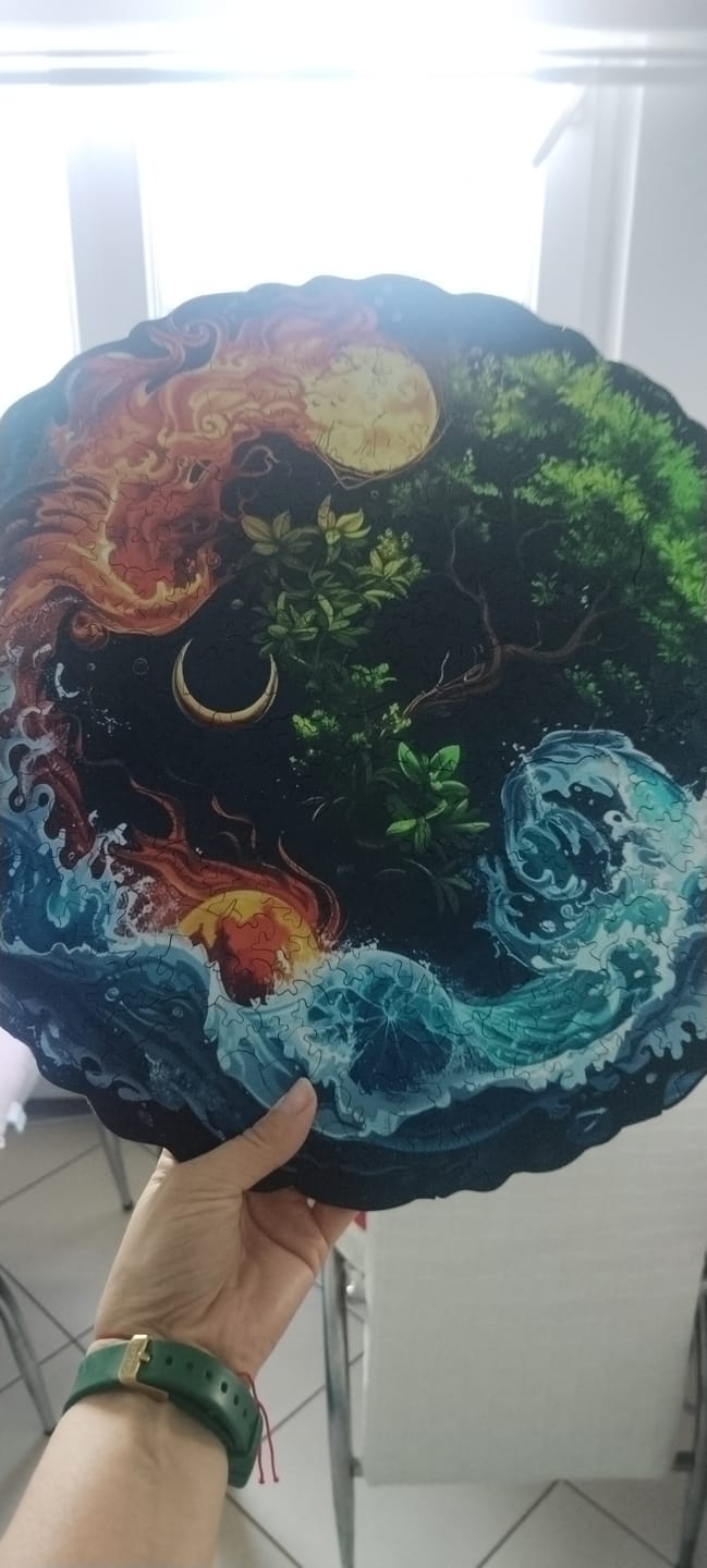 Customer photo review of 4 Element - Ahşap Puzzle