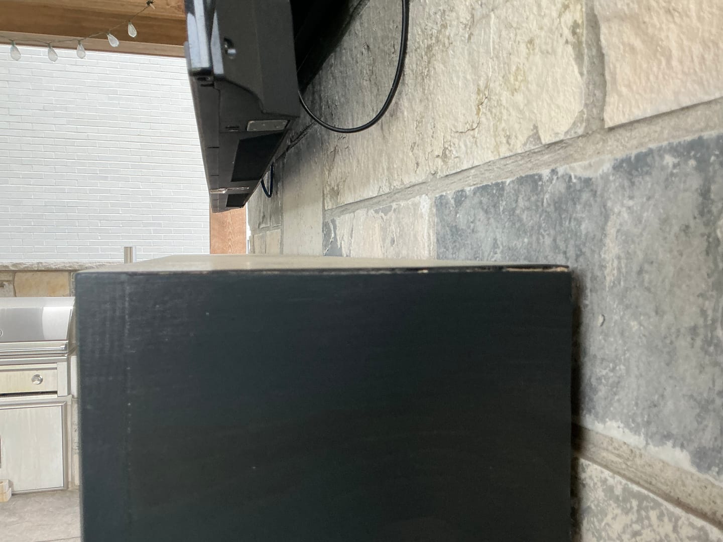 Customer photo review of Rustic Mantels