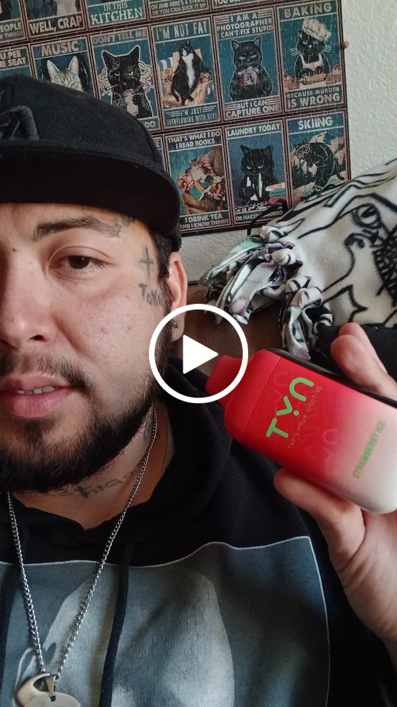 Customer video review of Strawberry Ice TYN 50k