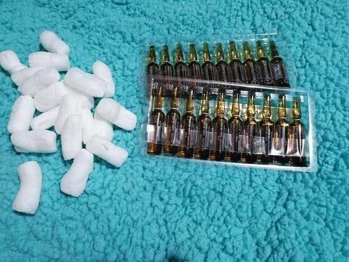 Customer photo review of COCTEL ULTRA REDUCTIVO EXTREMO | Mesoterapia