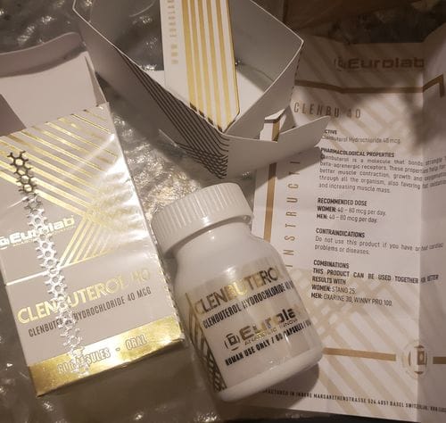 Customer photo review of CLENBUTEROL | Clembuterol 40mcg 60 caps