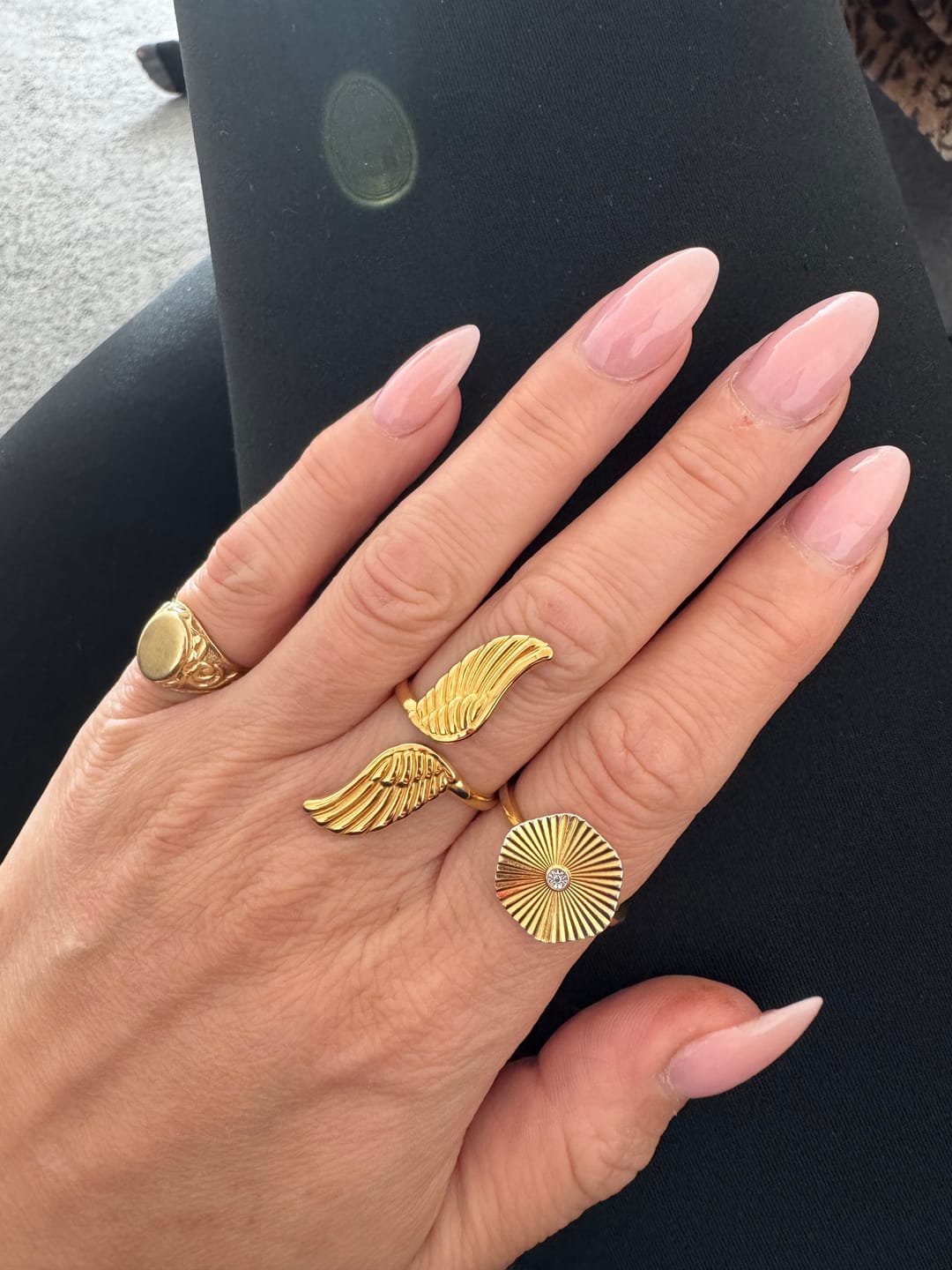 Customer photo review of Twin Wing Open Ring