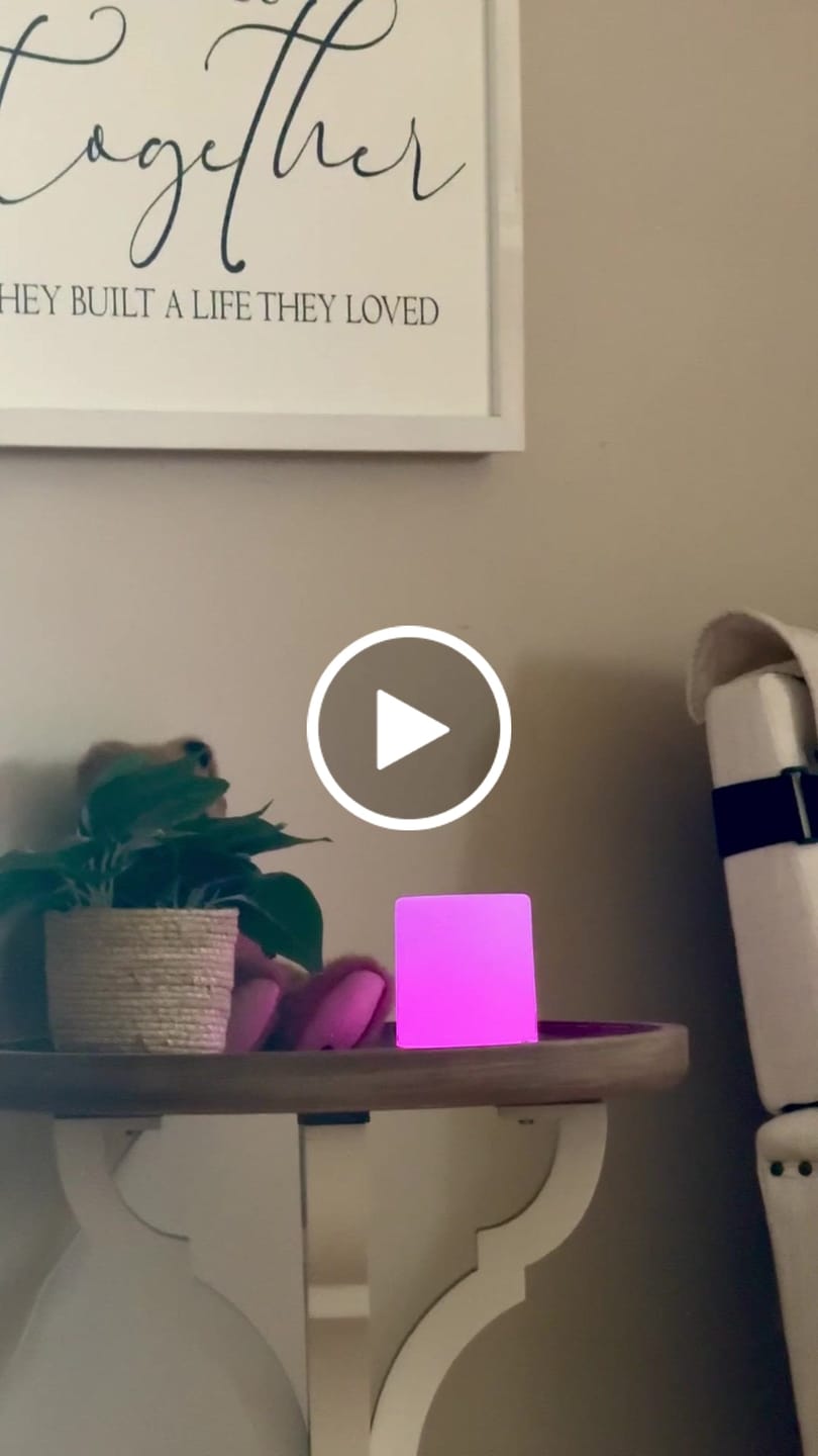 Customer video review of Friendship Lamp
