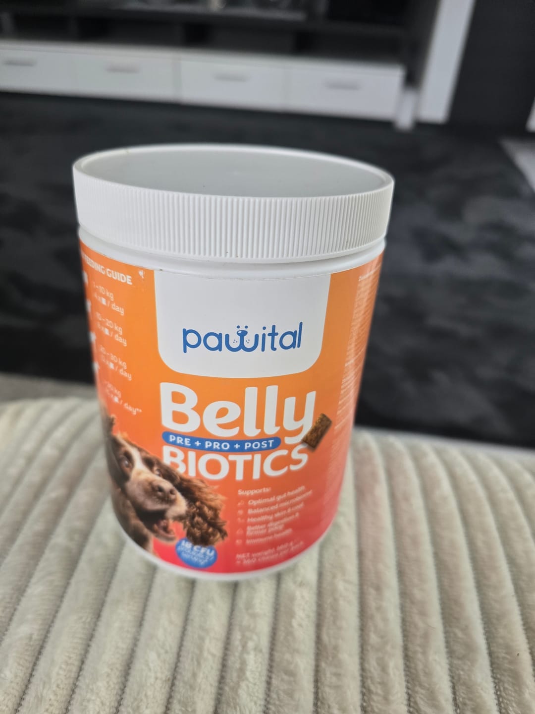 Customer photo review of Belly Biotics (jar) €19,90
