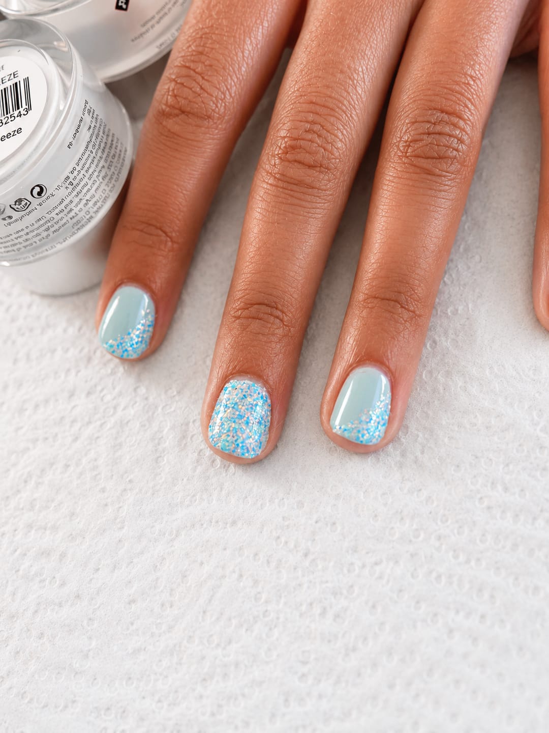 Customer photo review of Fairy Dust Dipping Powder