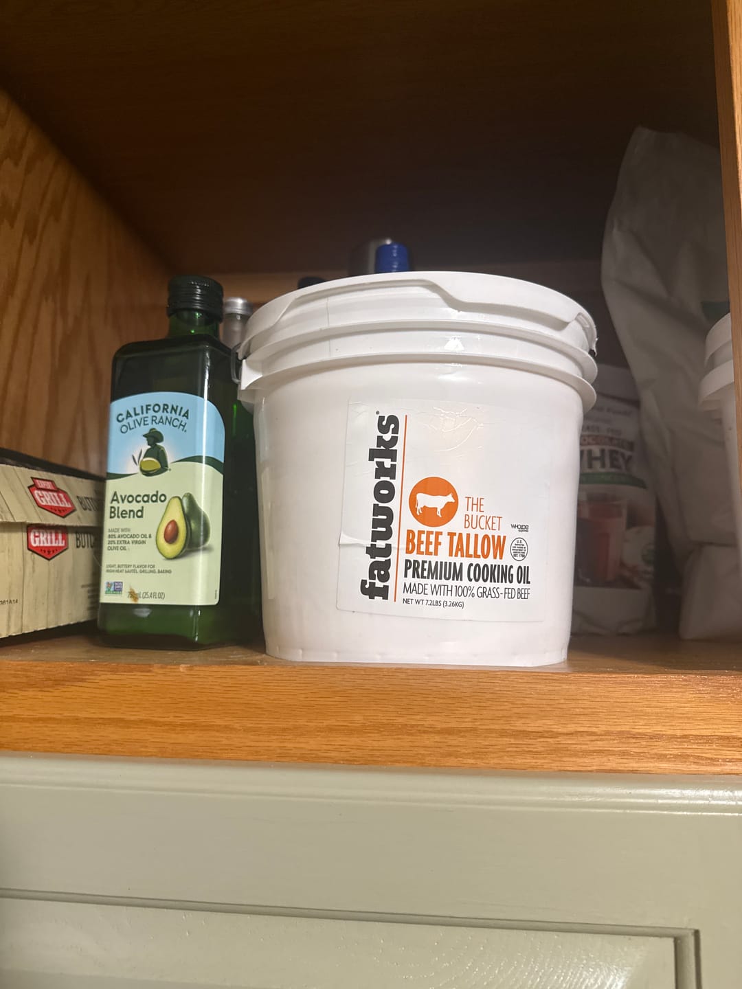 Customer photo review of The Bucket- 1 Gallon Grass Fed Tallow