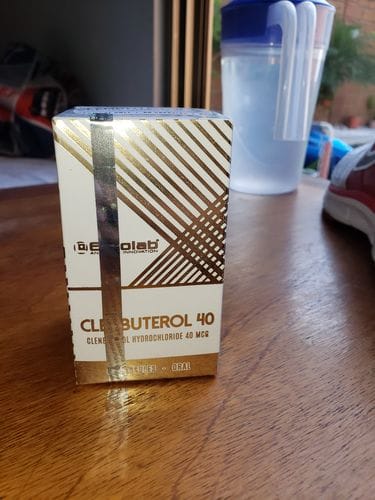 Customer photo review of CLENBUTEROL | Clembuterol 40mcg 60 caps