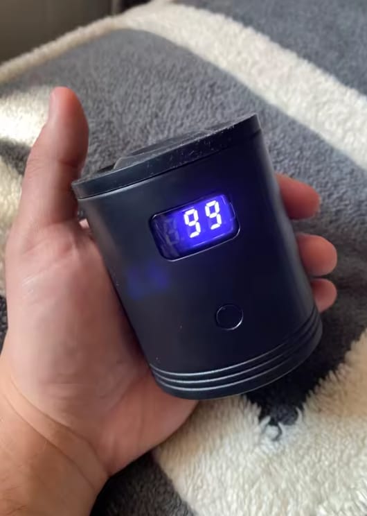 Customer photo review of Mini Paint Shaker