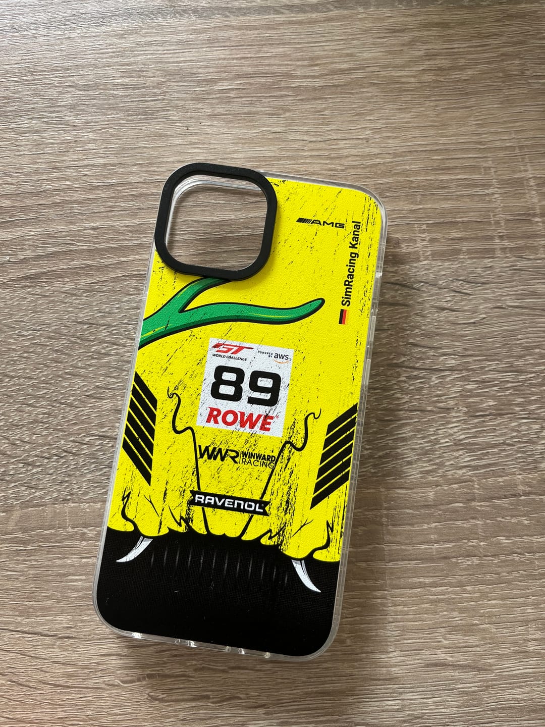 Customer photo review of AMG GT3 R Mamba 2026 Livery - Individuelle Handyhülle für iPhone