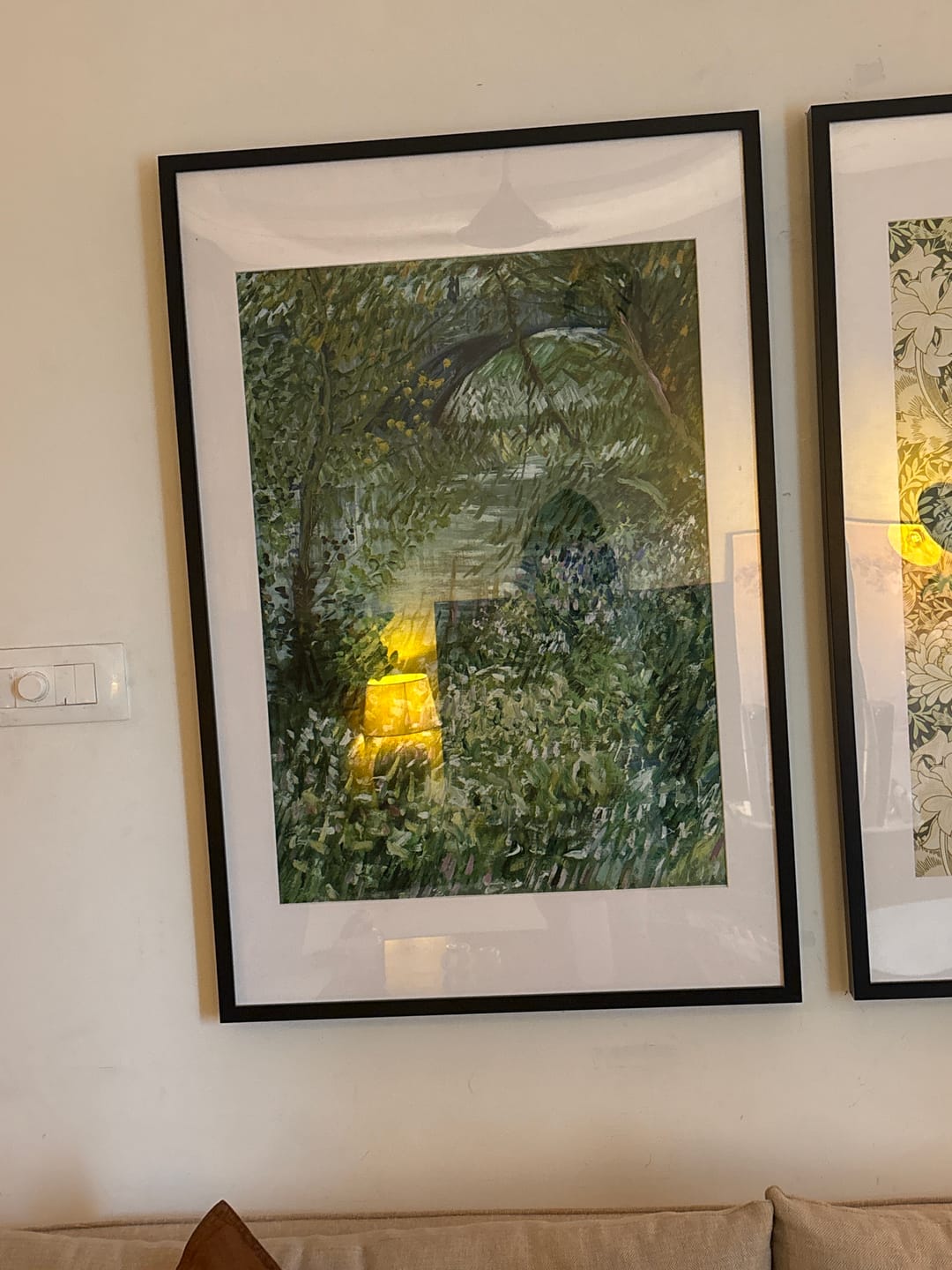 Customer photo review of Vincent Van Gogh - River Bank In Springtime Landscape Painting