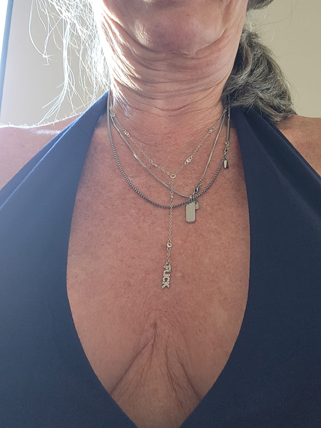 Customer photo review of Fuck Necklace