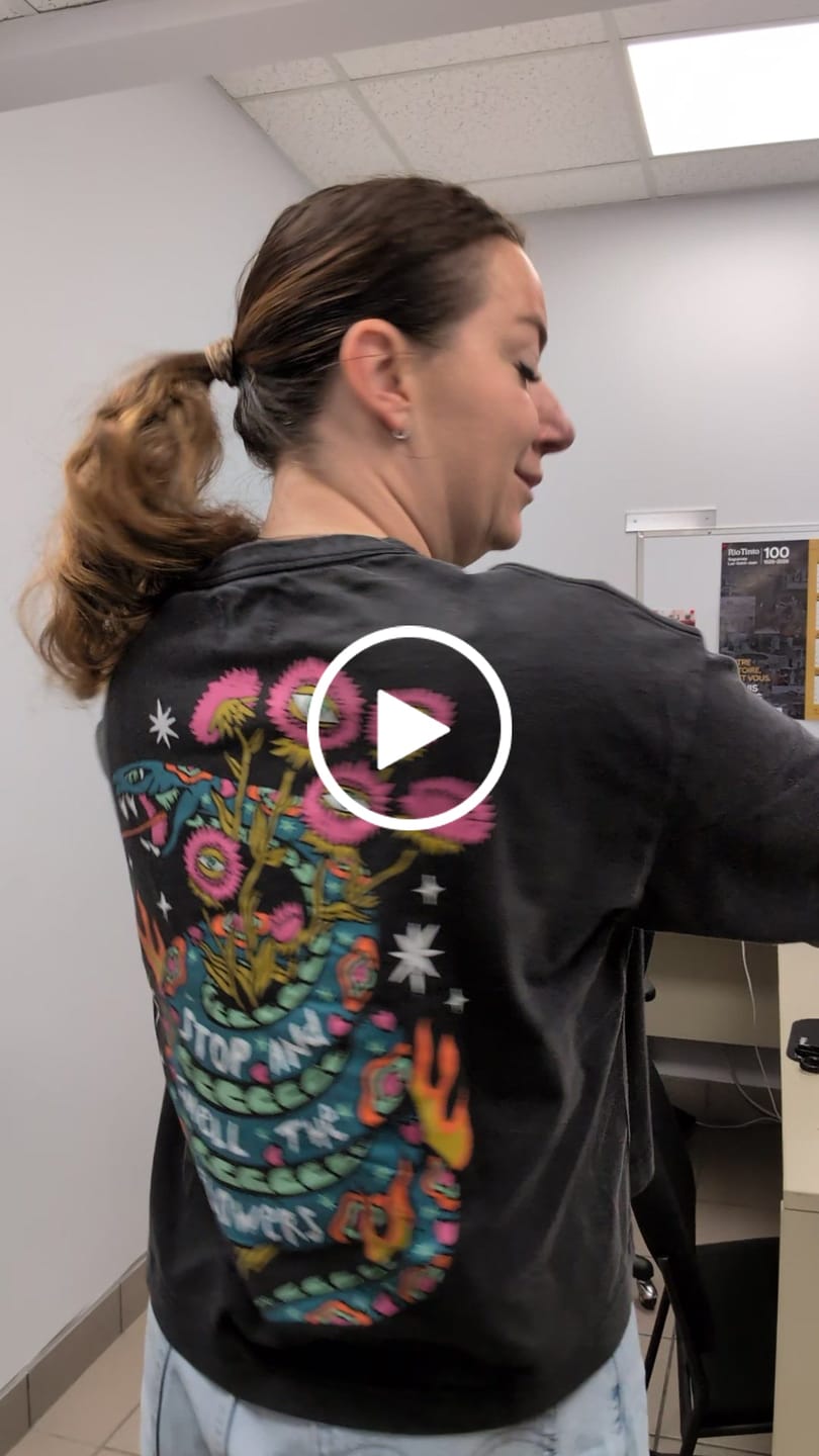 Customer video review of Smell The Flowers Long Sleeve