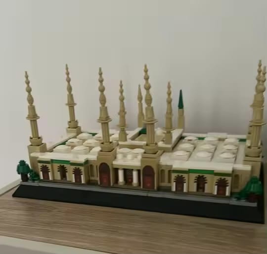 Customer photo review of The Ultimate Kaaba Building Set (446 pieces)