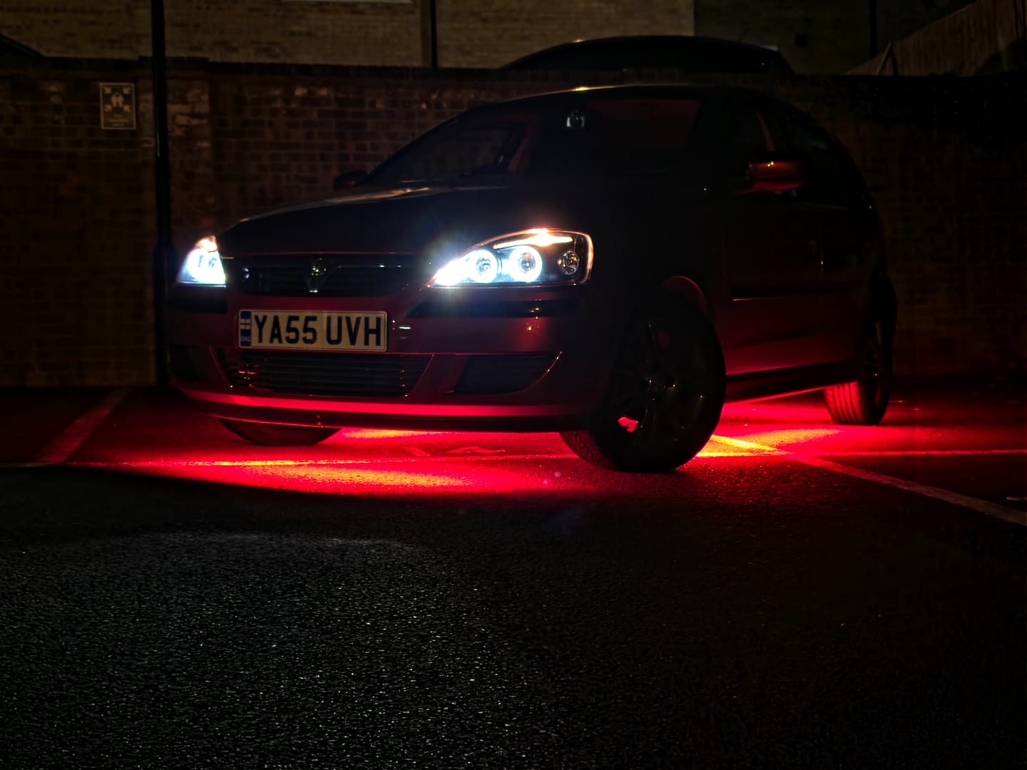 Customer photo review of ELGlow® Universal Car Underglow Kit
