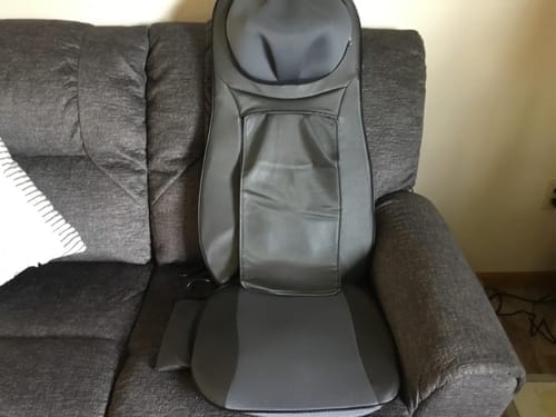 Customer photo review of ShiatsuComfort+ – Elektrisk massagestol med Shiatsu-funktion