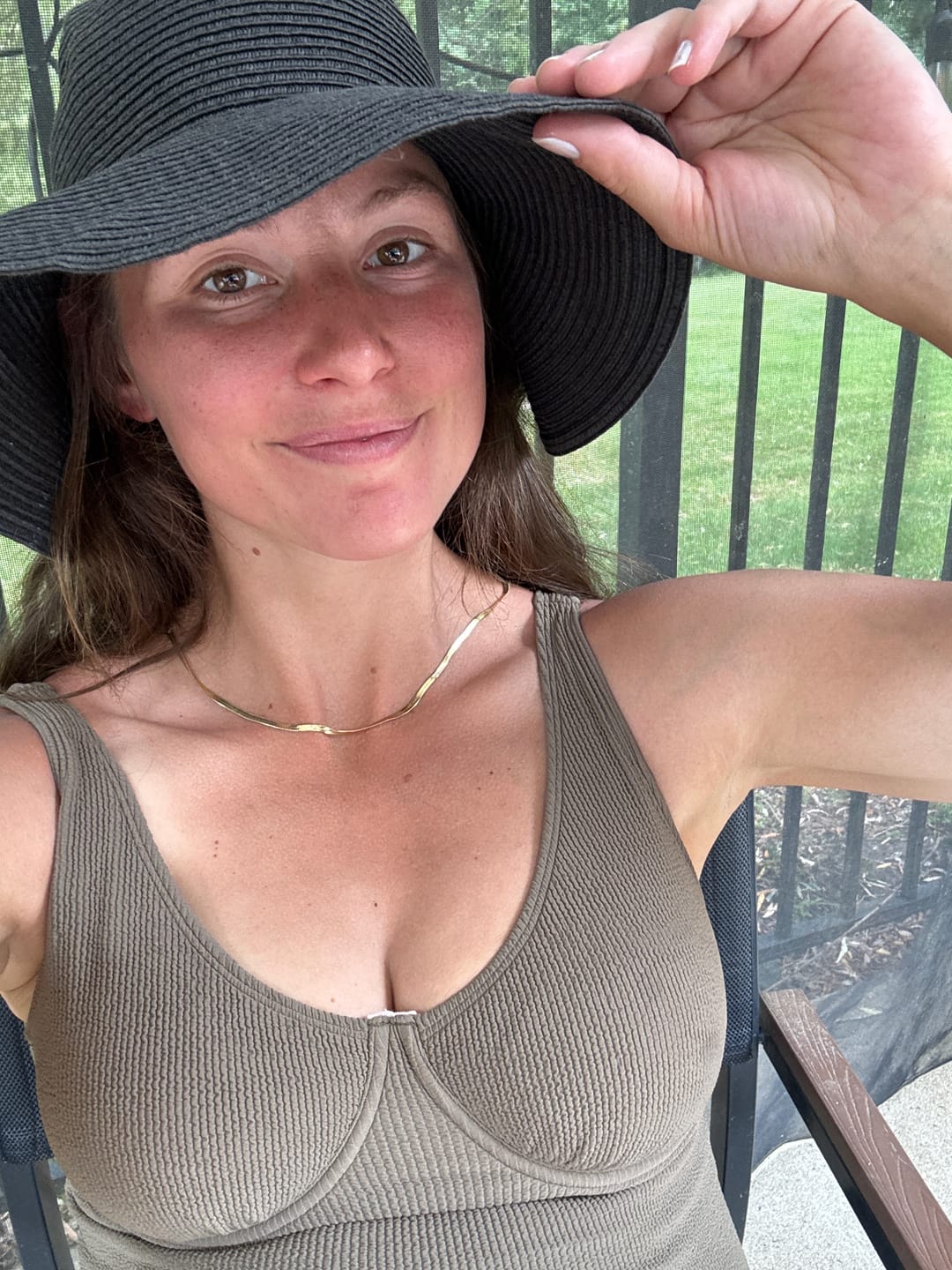 Customer photo review of The Joan Slink Layering Necklace