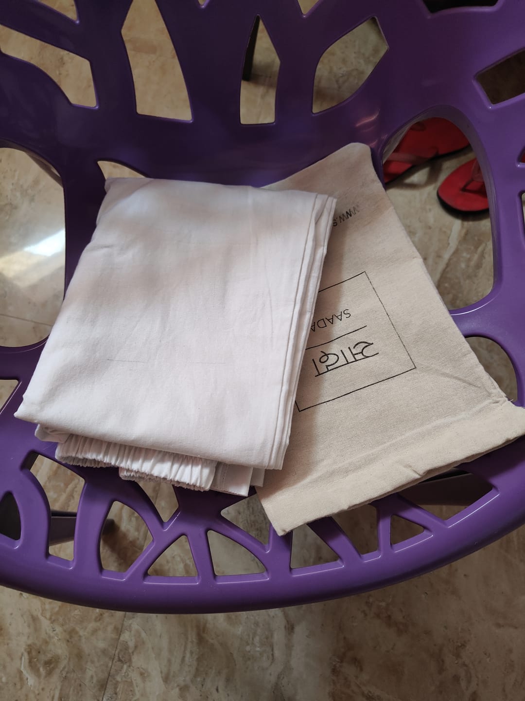 Customer photo review of Women White Cotton Pant