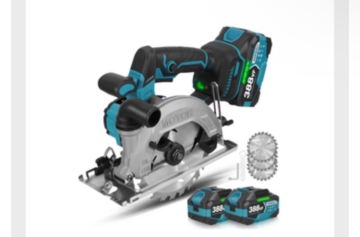 Customer photo review of YOFIDRA 6-Inch(150mm) Brushless Digital Display Circular Saw – Compatible with Makita 18V Battery