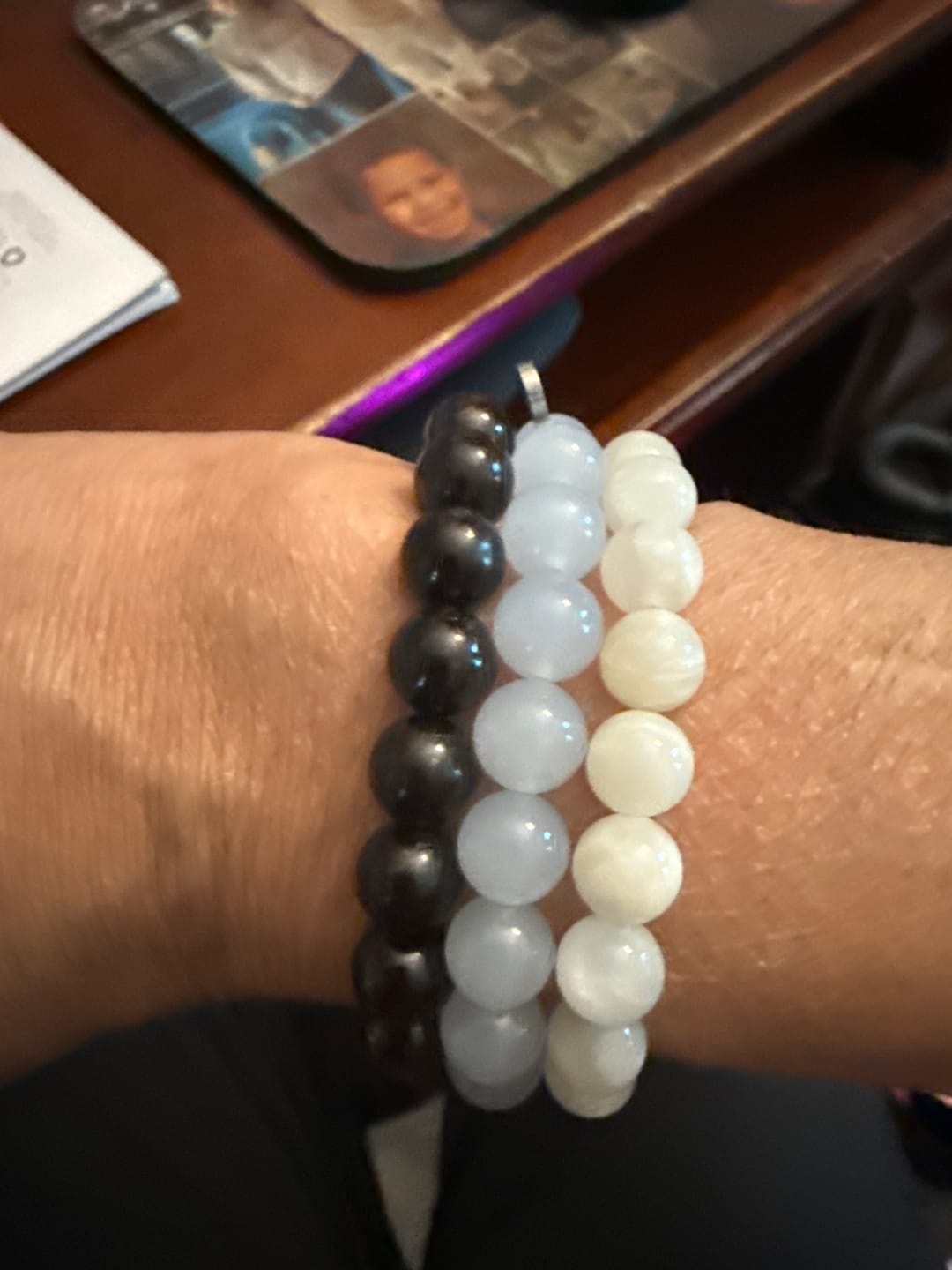 Customer photo review of Moonstone Bracelet