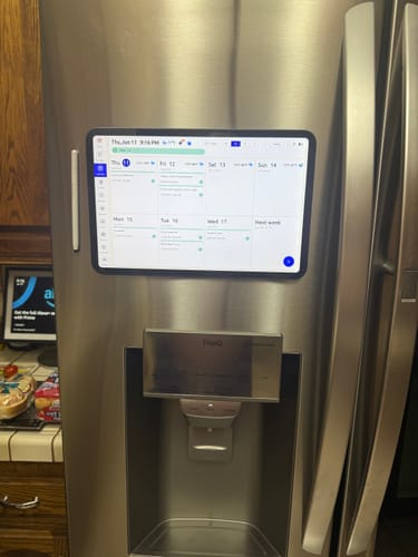 Customer photo review of Everblog 13.4" FridgeCal™ Calendar
