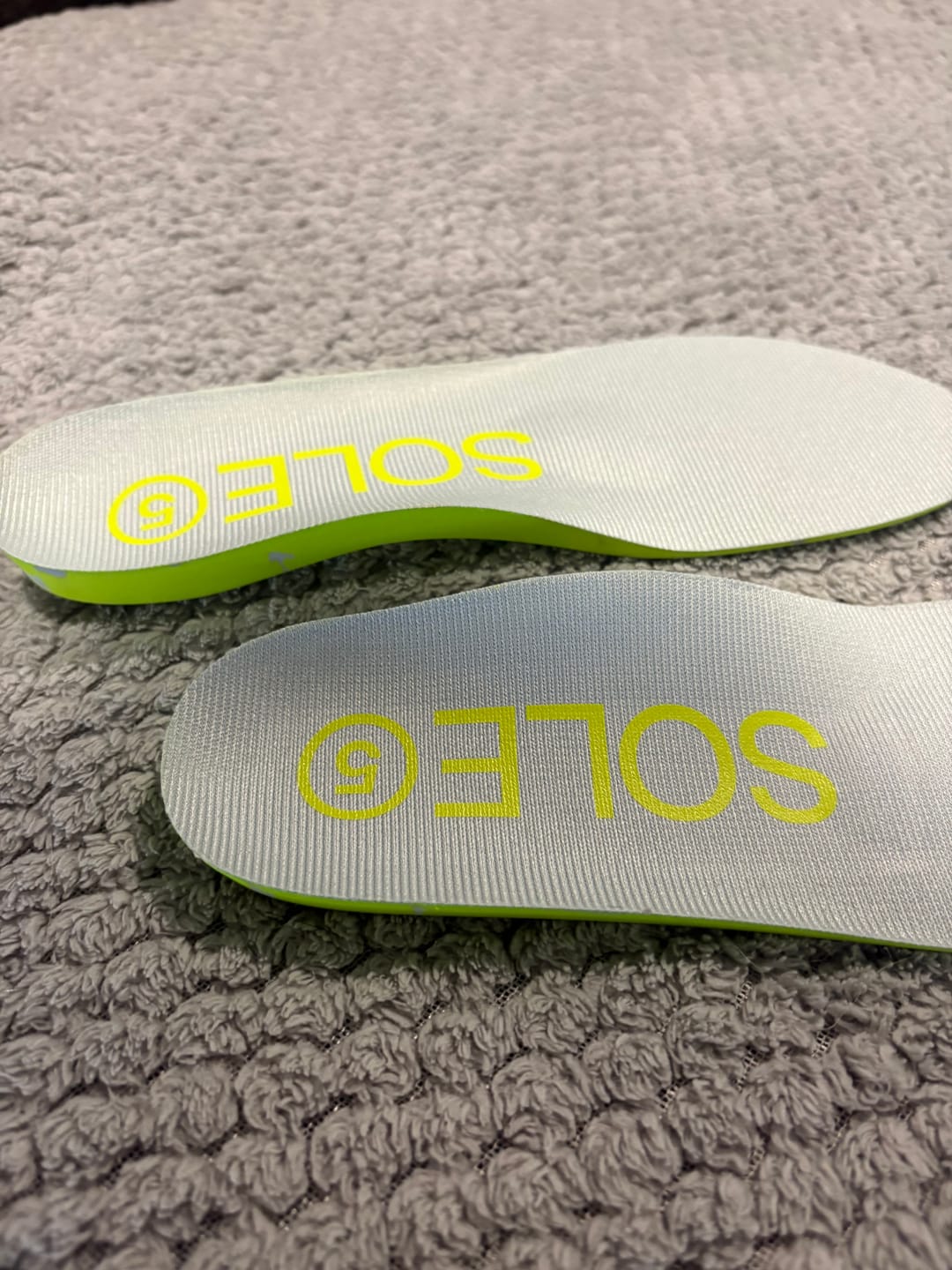 Customer photo review of Full Length Orthotic Insoles