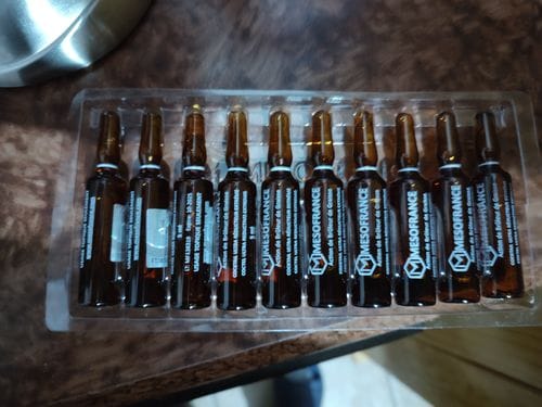 Customer photo review of COCTEL ULTRA REDUCTIVO EXTREMO | Mesoterapia