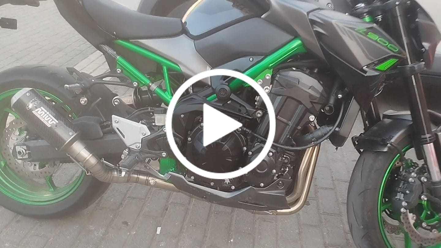 Customer video review of Colectores Artesanales Kawasaki Z900 FULL (2017-2026) Acero Inoxidable