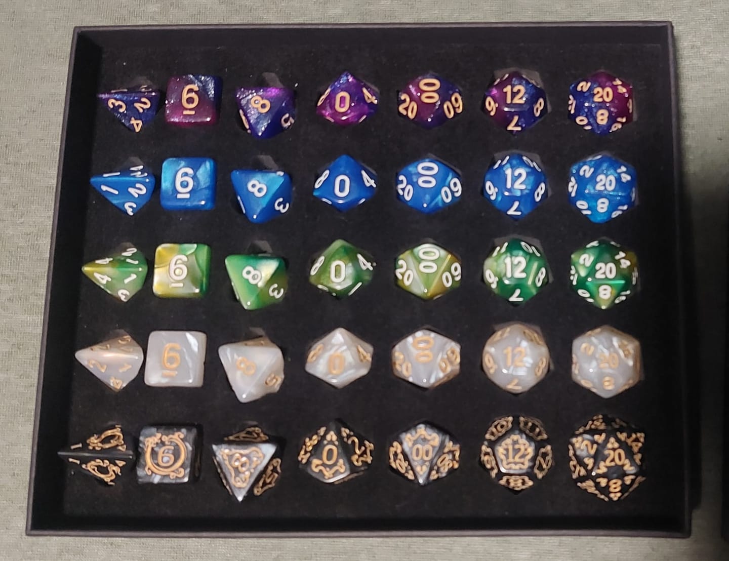 Customer photo review of Mystery Packs (Acryl, Resin, Metall)