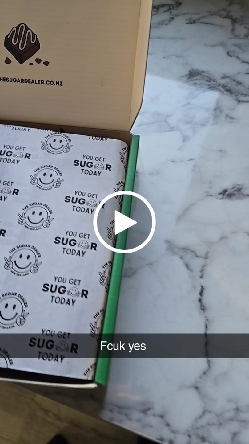 Customer video review of Flavour sampler box