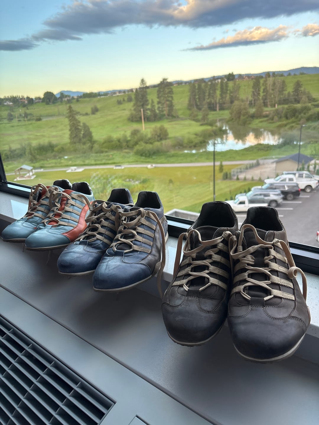 Customer photo review of Men's GrandPrix Sneaker in Vantage Espresso