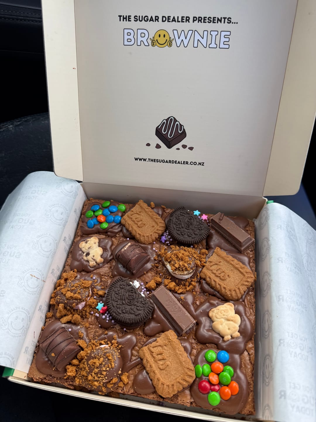 Customer photo review of Mixed assortment brownie