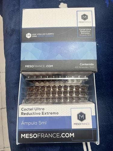 Customer photo review of COCTEL ULTRA REDUCTIVO EXTREMO | Mesoterapia
