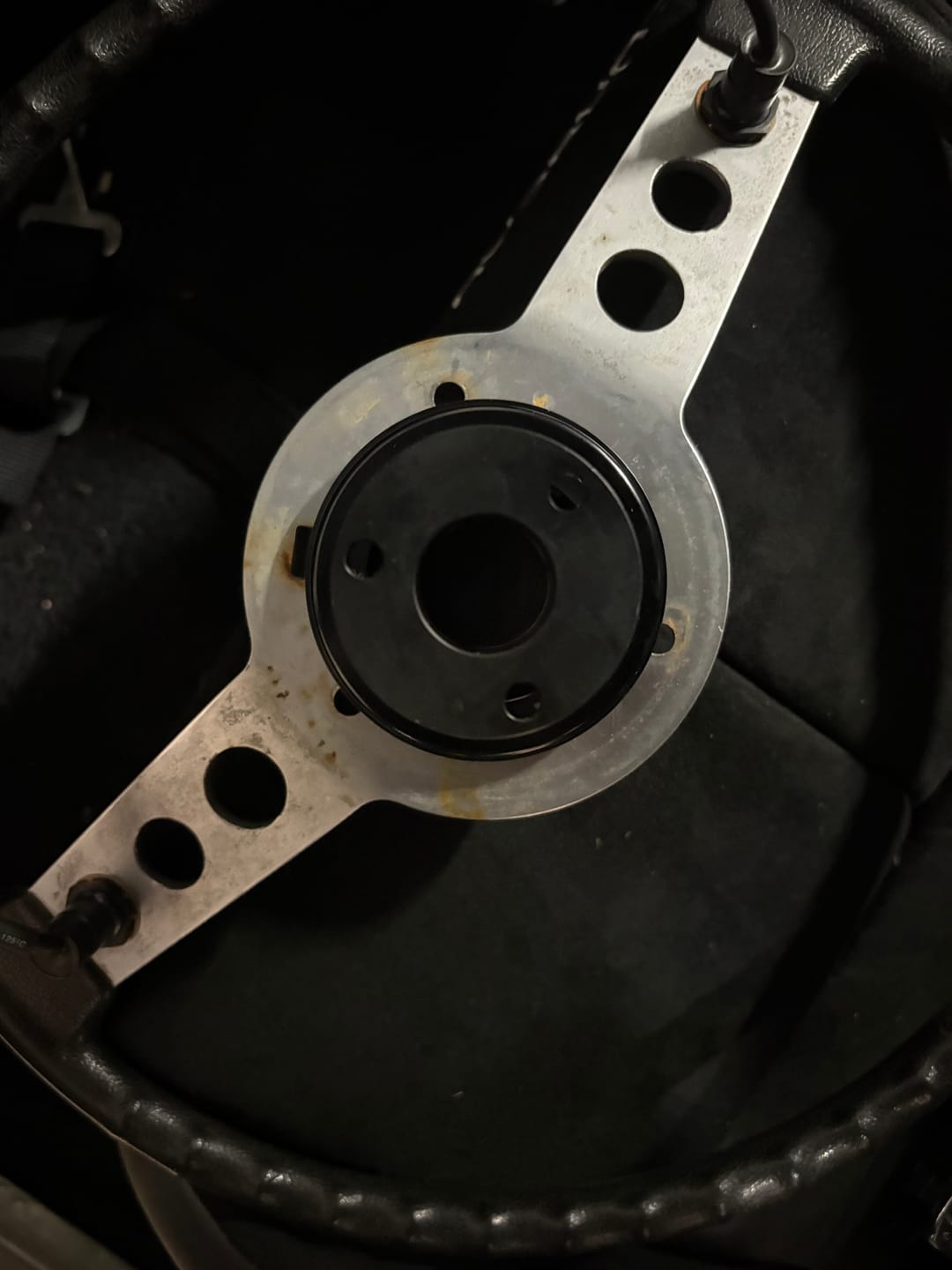 Customer photo review of Motion GM/Ford Bolt-On SFI Steering Quick Release Hub 5/6 Bolt Pattern 15-270
