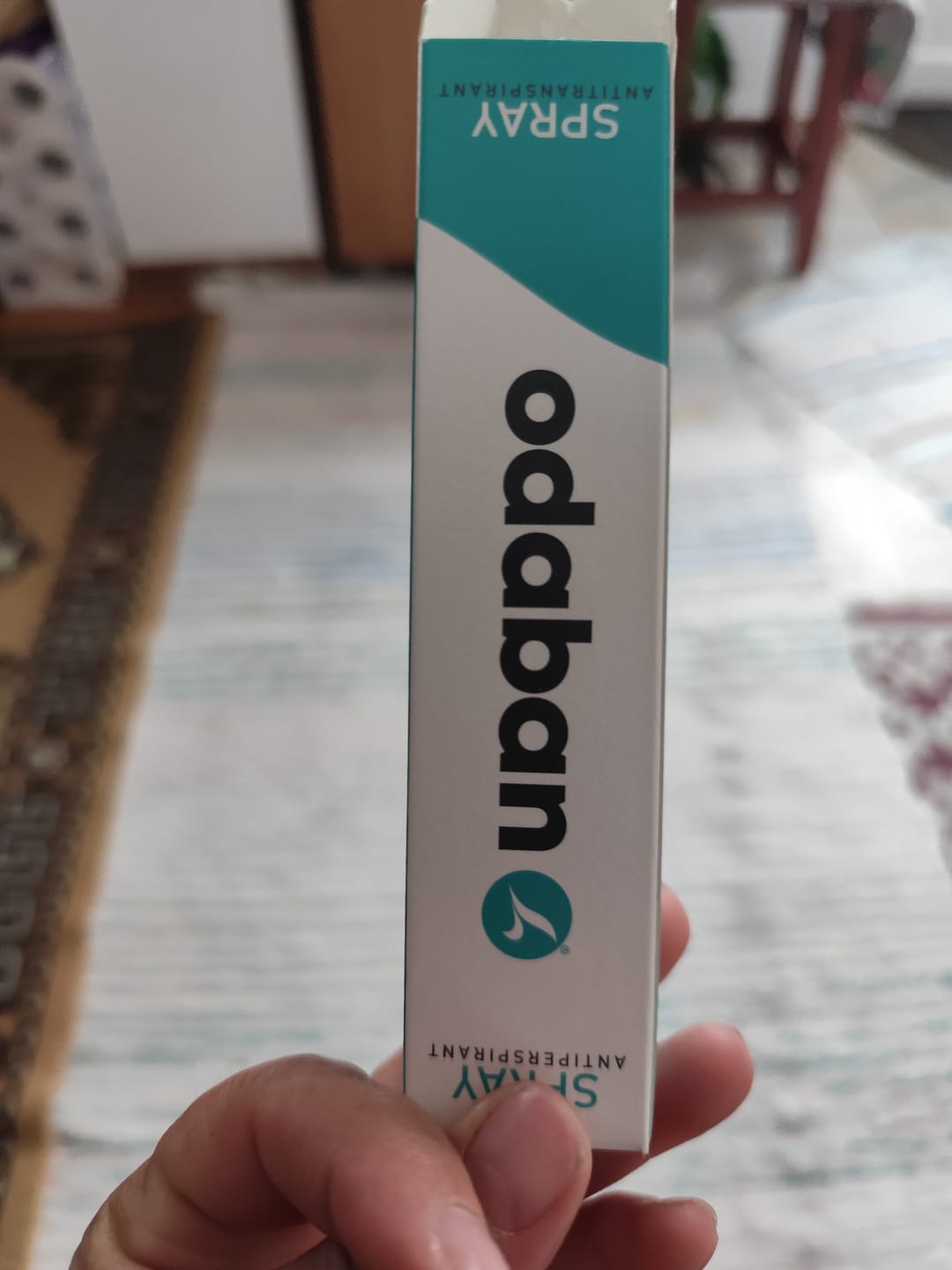 Customer photo review of odaban® Spray Antiperspirant – 2 X Set