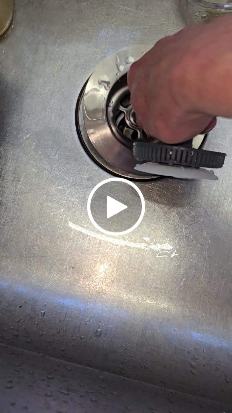 Customer video review of Drain Hero™ 3-in-1 Kitchen Sink Strainer, Stopper & Basket – Stainless Steel, Anti-Clog, Dishwasher Safe