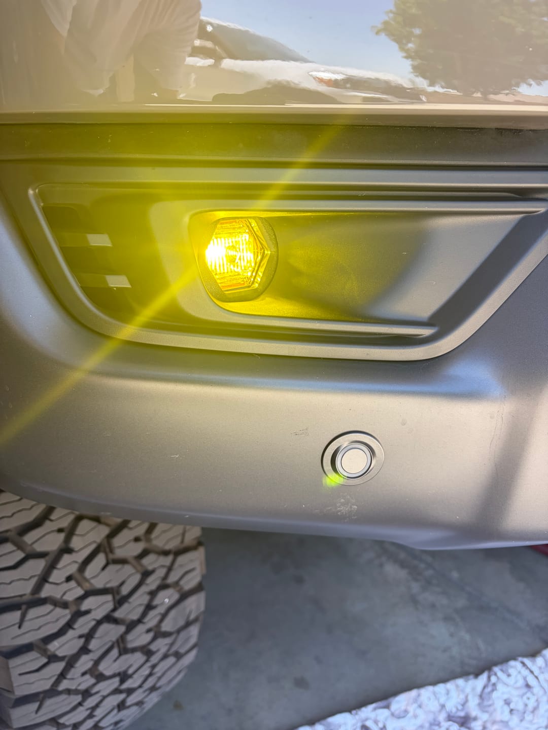 Customer photo review of StayFlush Motorsports S1 Fog Light Kit – Baja Designs S1 + Vehicle-Specific Mount (Factory Fit Lighting Upgrade)
