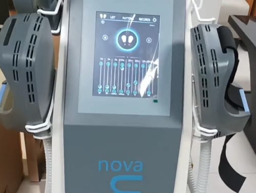 Customer photo review of EMS Nova Body Sculpting Machine