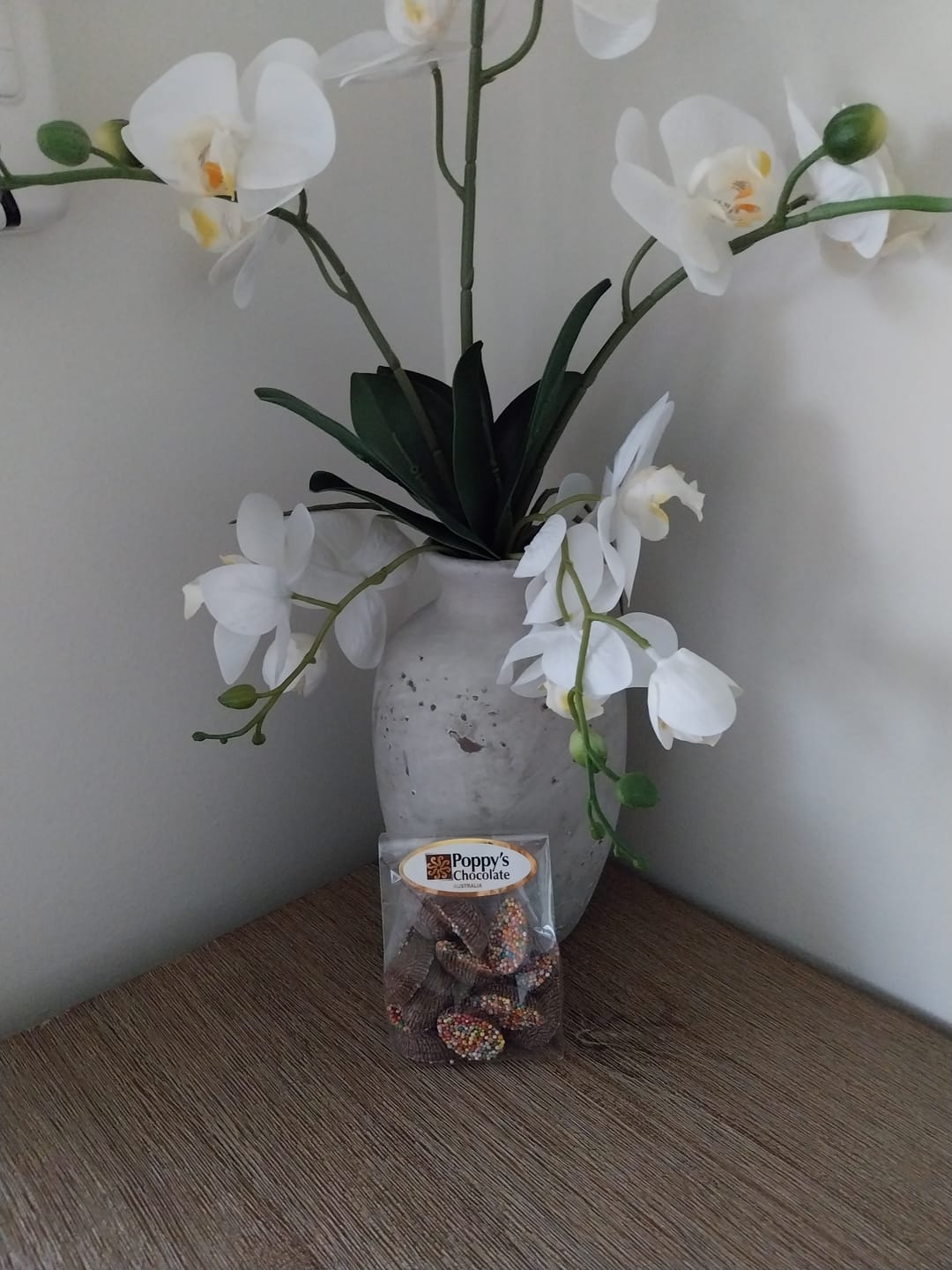 Customer photo review of Milk Chocolate Mini Half Sprinkle Easter Eggs 24 Pack