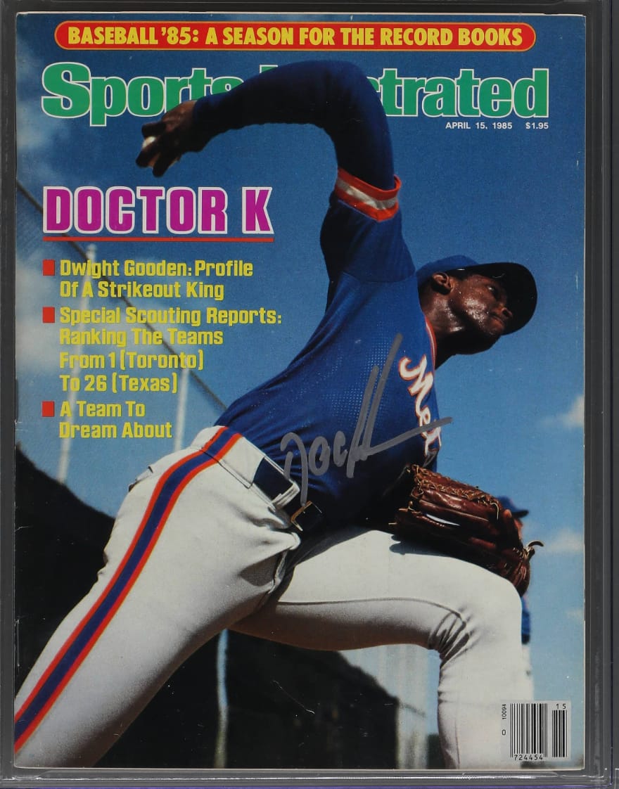 Customer photo review of Dwight Gooden Autograph Signing